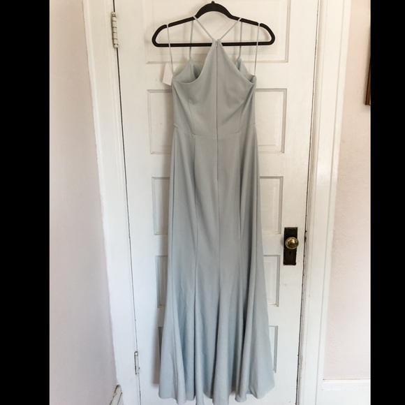 Amsale Taryn Gown in Vintage Ice - Picture 7 of 11